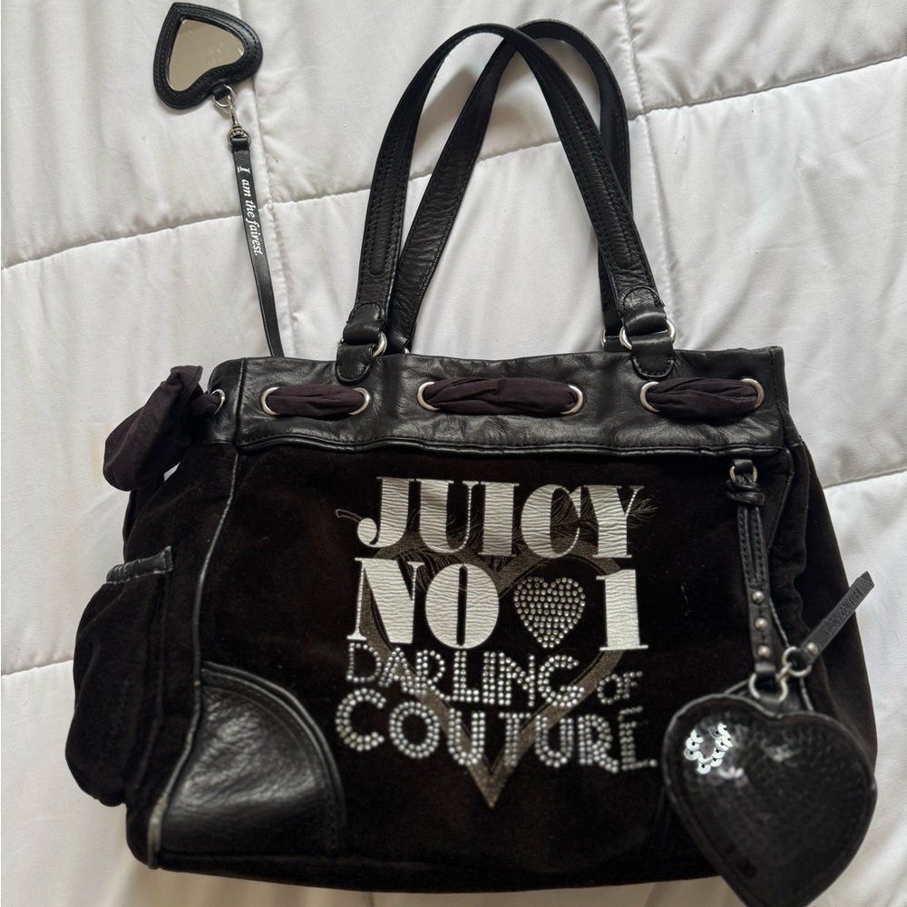 Juicy Couture Black Shoulder Bag